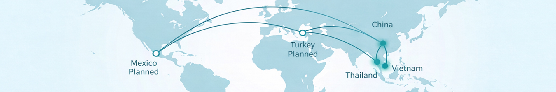 Global Supply Chain Map